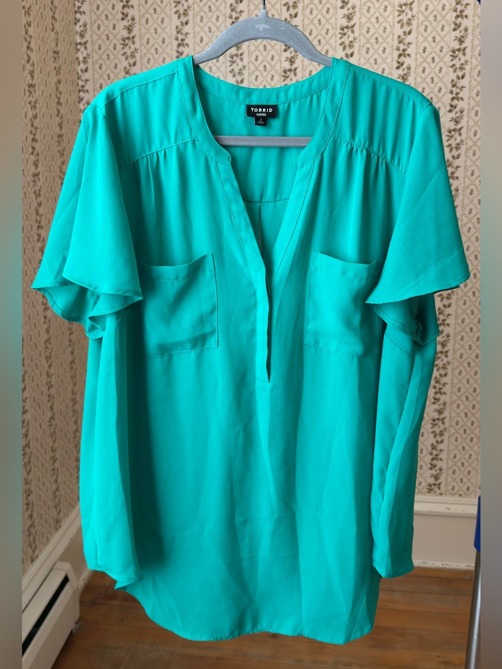 torrid Harper flutter sleeve top